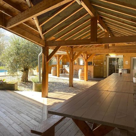 Ensemble De 3 Villas Avec Piscine Chauffee, Esprit Detente Sanguinet Exterior photo